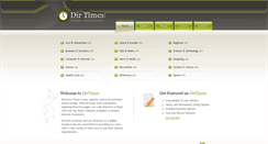 Desktop Screenshot of dirtimes.com