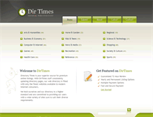 Tablet Screenshot of dirtimes.com